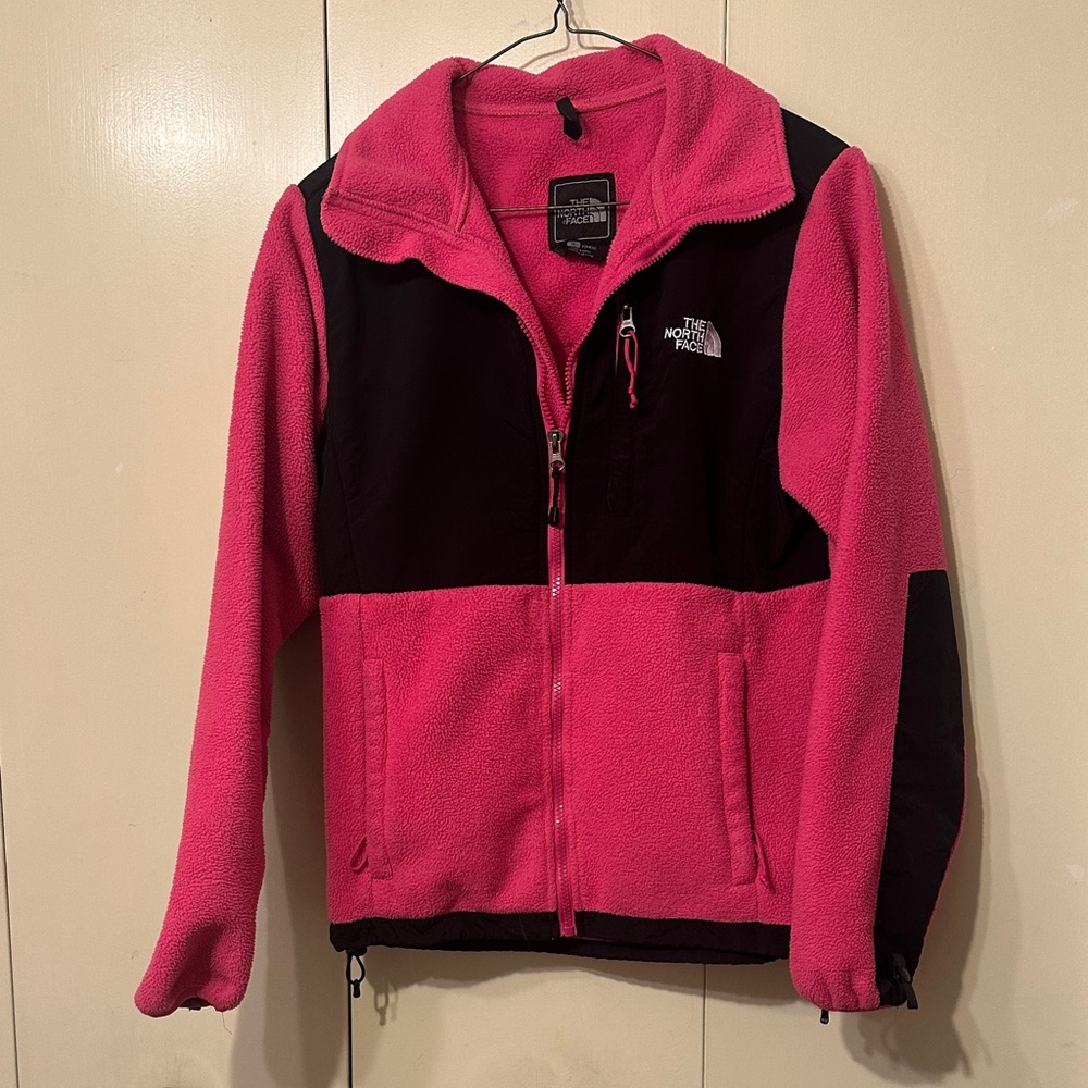 The North Face Fleece Jacket in Pink and Black
